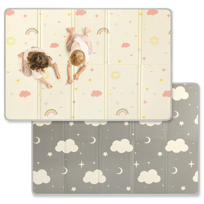 Baby Play Mat - Foldable Reversible Waterproof Padded – view 5
