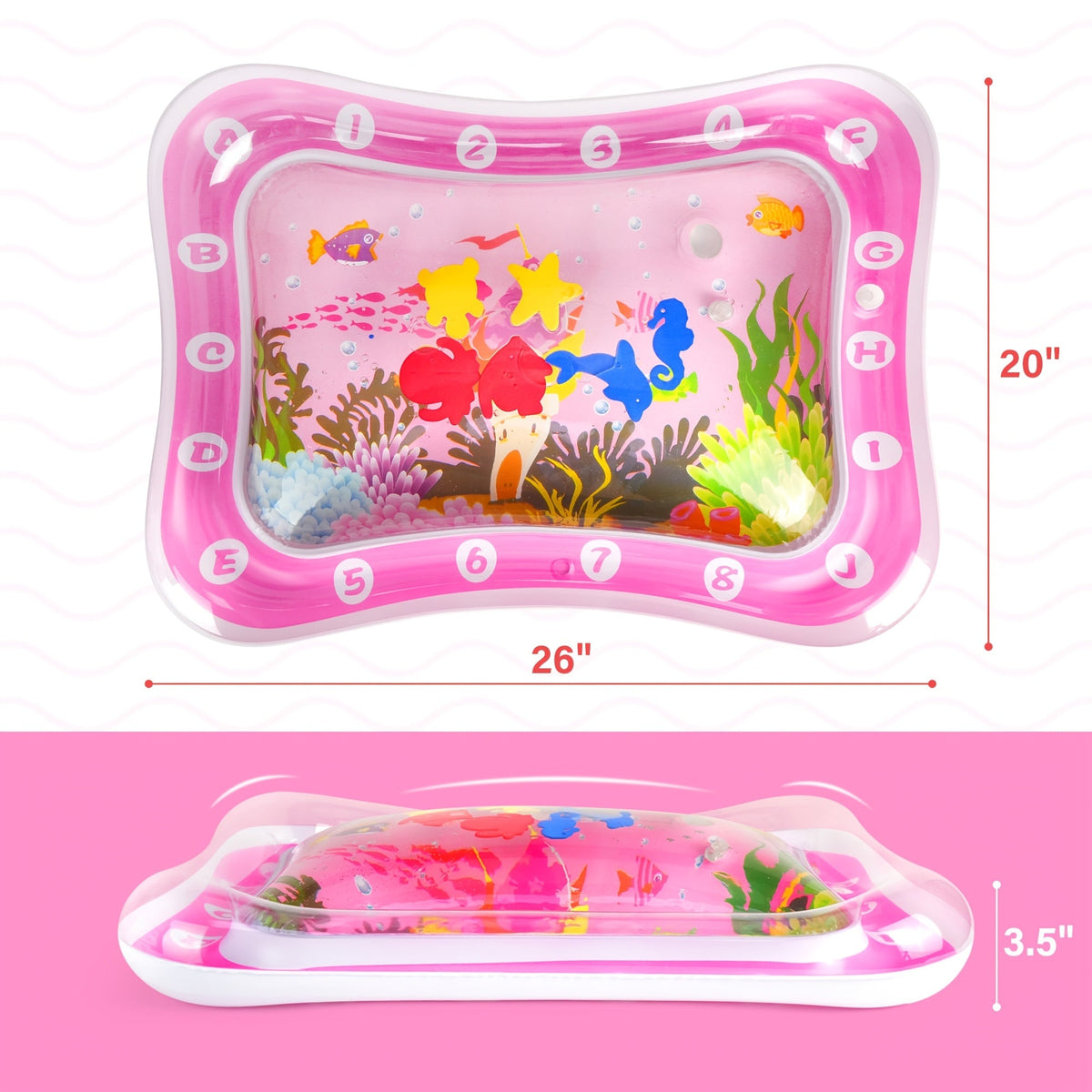 Baby Play Mat - Inflatable Dolphin Water Encourage – view 2