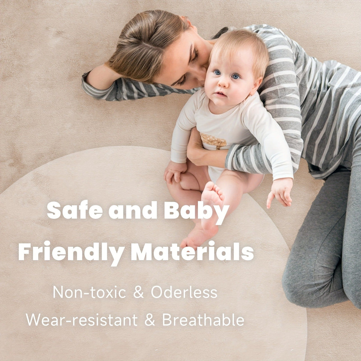Baby Play Mat - Non-Slip Soft Extra Large – view 6