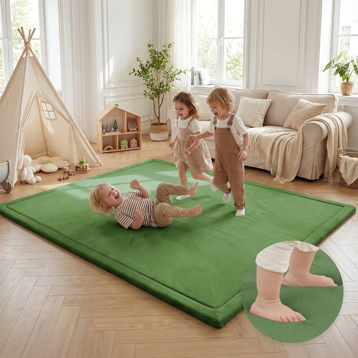 Baby Play Mat - Non-Slip Soft Extra Large – view 31