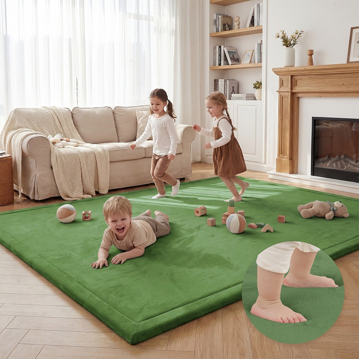 Baby Play Mat - Non-Slip Soft Extra Large – view 32