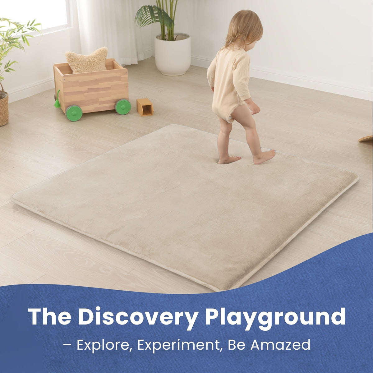 Baby Play Mat - Non-Slip Thickened Japanese Tatami – view 2