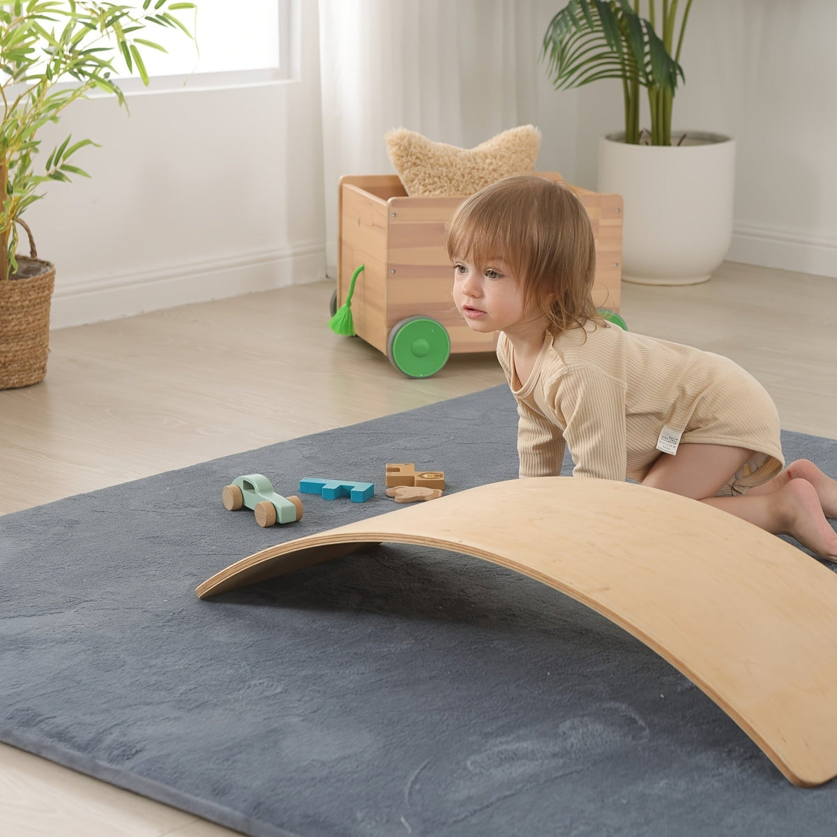 Baby Play Mat - Non-Slip Thickened Japanese Tatami – view 4