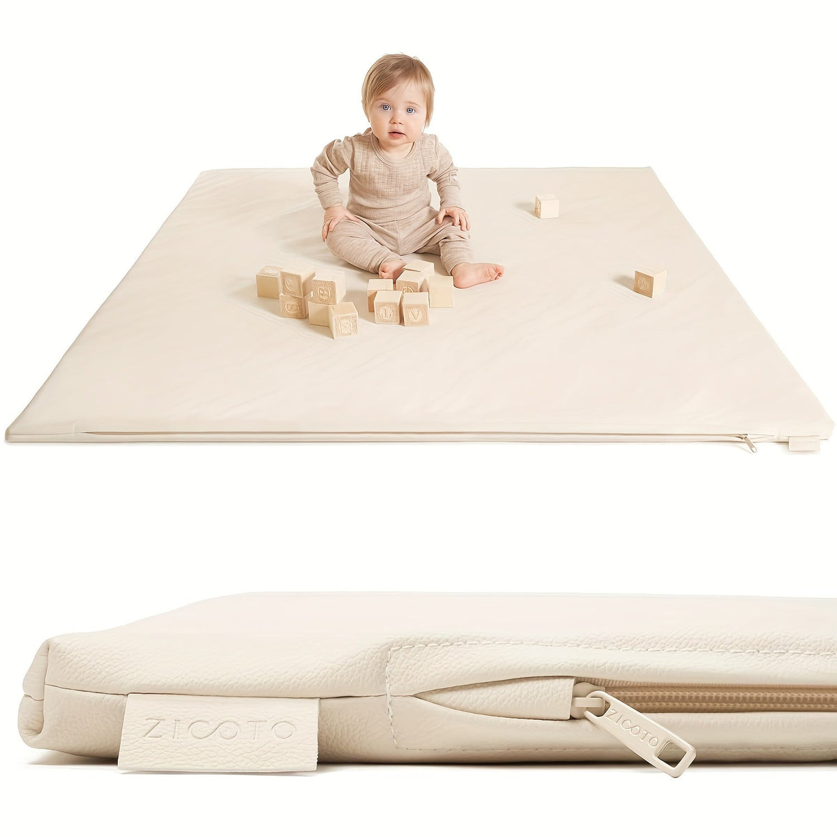 Baby Play Mat - Waterproof Padded Soft Floor – main product image