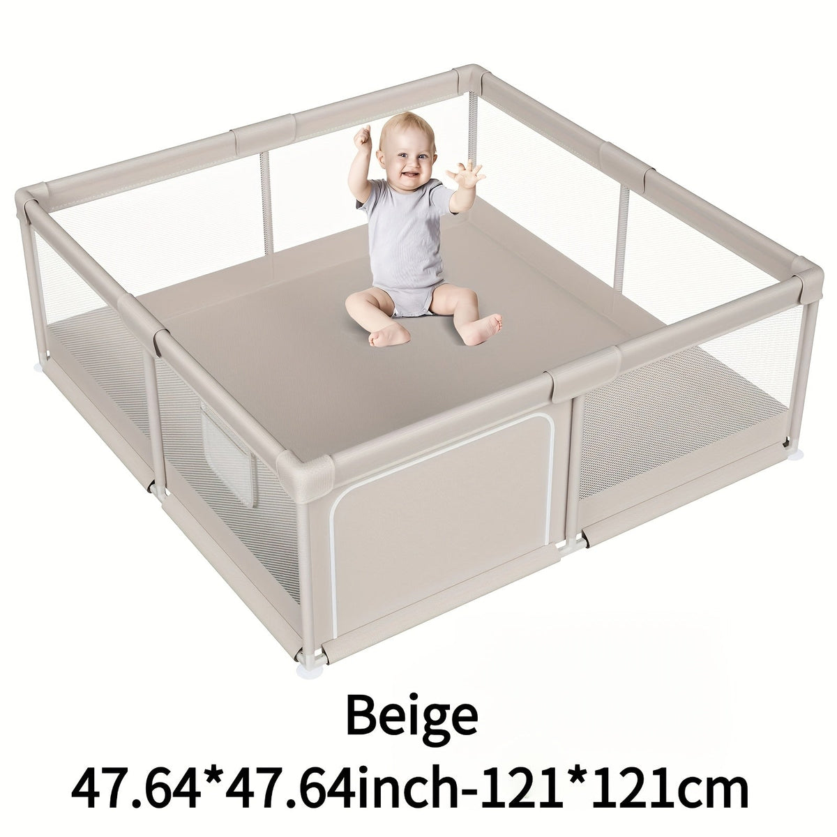 Baby Playpen - Breathable Inch Pens Metal – view 7