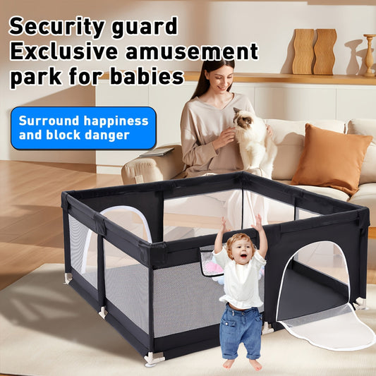 Baby Playpen - Breathable Soft Kids Activity – main product image