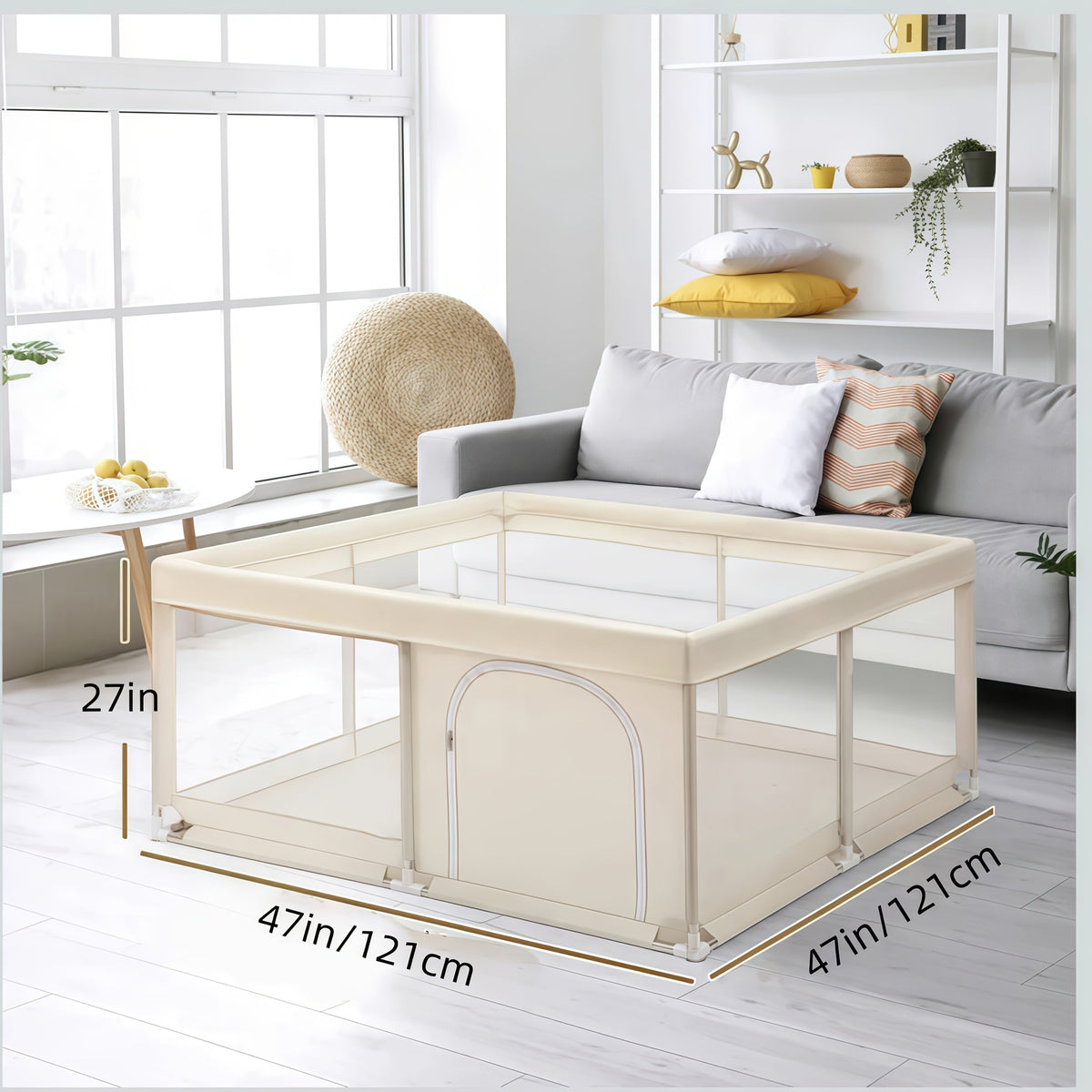 Baby Playpen - Breathable Soft Large 71inch – view 11