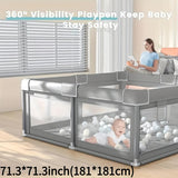 GREY71.3*71.3inch(181*181cm)