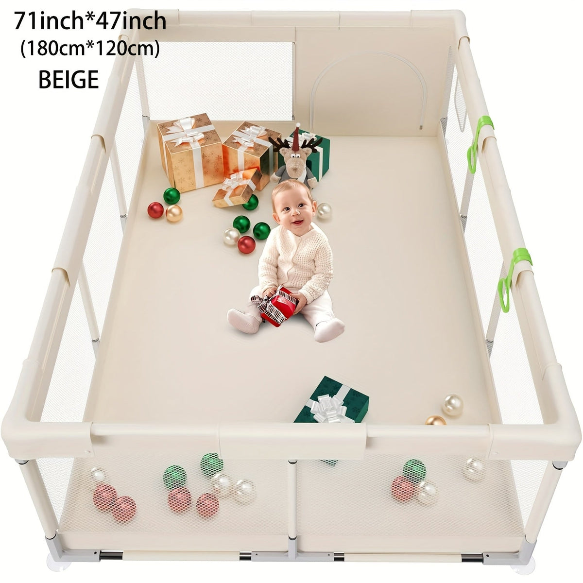 Baby Playpen - Breathable Soft Playpens Multiple – view 7