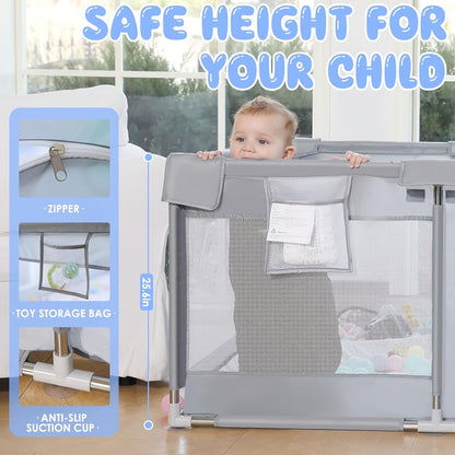 Baby Playpen - Breathable Soft Playpens Multiple – view 8