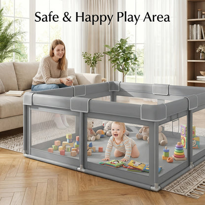 Baby Playpen - Portable Breathable 50x50 Inch – view 4