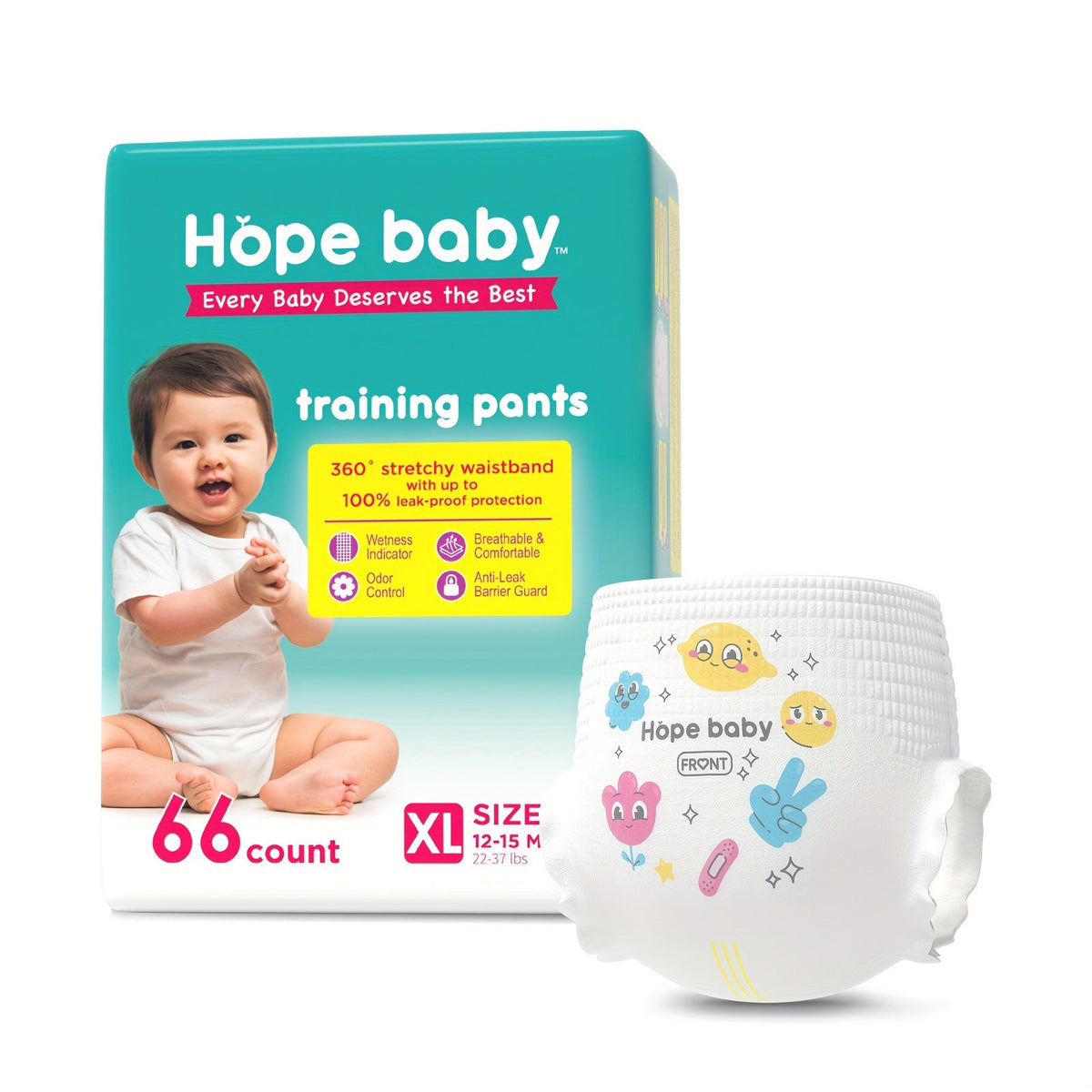 Baby Pull-Up Diapers - 64-68 Count – view 5