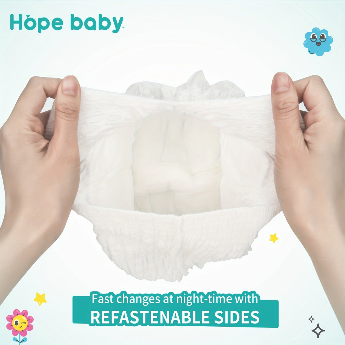 Baby Pull-Up Diapers - 64-68 Count – view 10