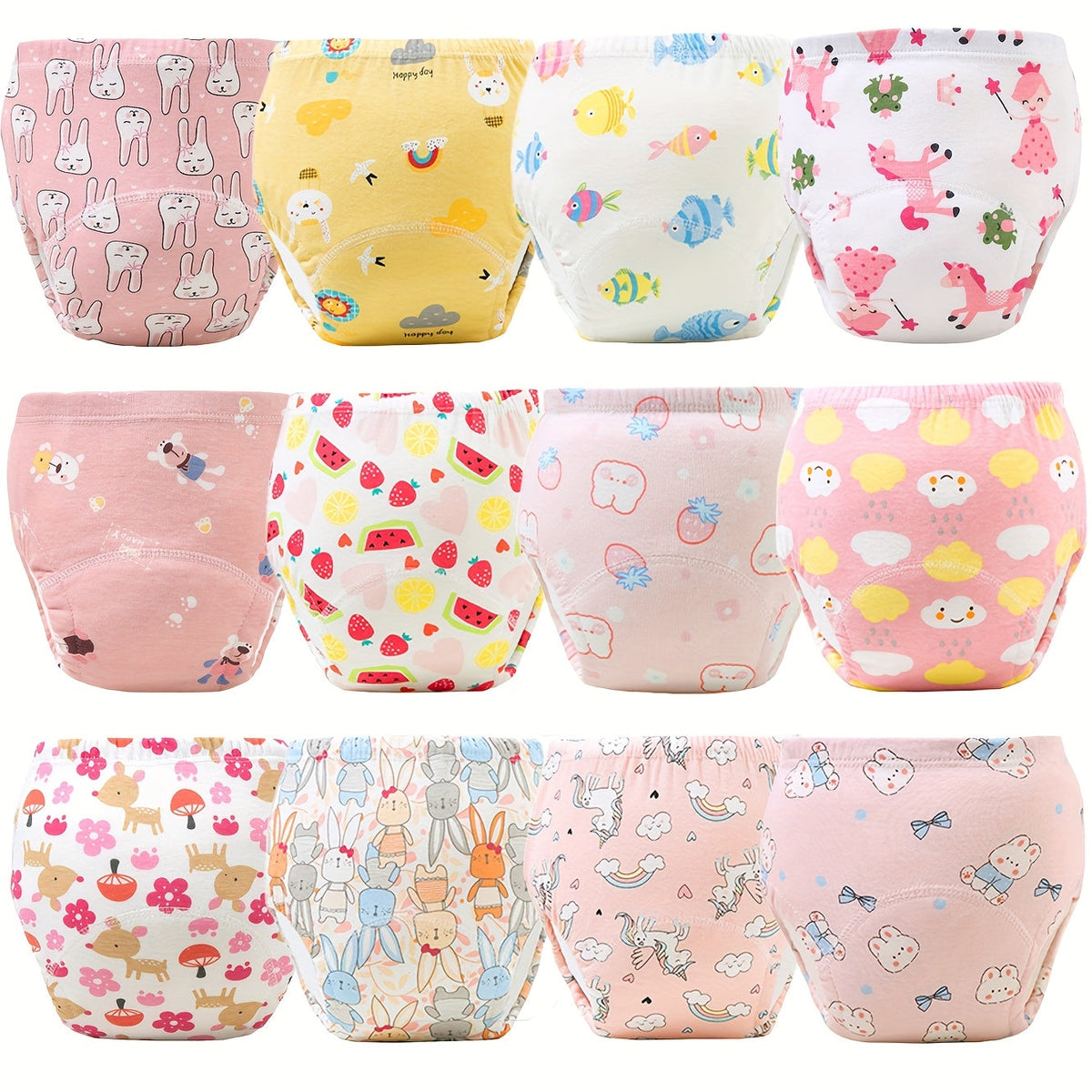 Baby Reusable Training Pants - 12-Pack Color Choice – view 5