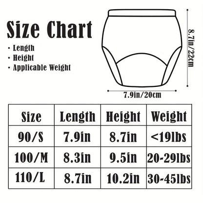 Baby Reusable Training Pants - 8-Pack Printed – view 2