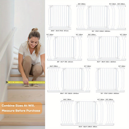 Baby Safety Gate - 5-62 Stairs Height Auto – view 2
