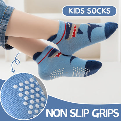 Baby Shark Grip Ankle Socks - 12-Pair Pack – view 2