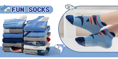 Baby Shark Grip Ankle Socks - 12-Pair Pack – view 6