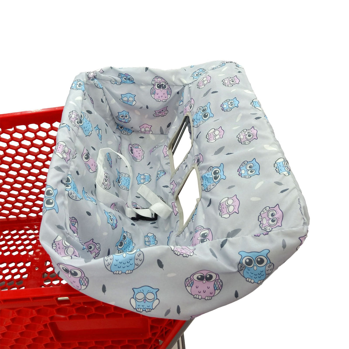 Baby Shopping Cart Seat Cover - Floral – view 5