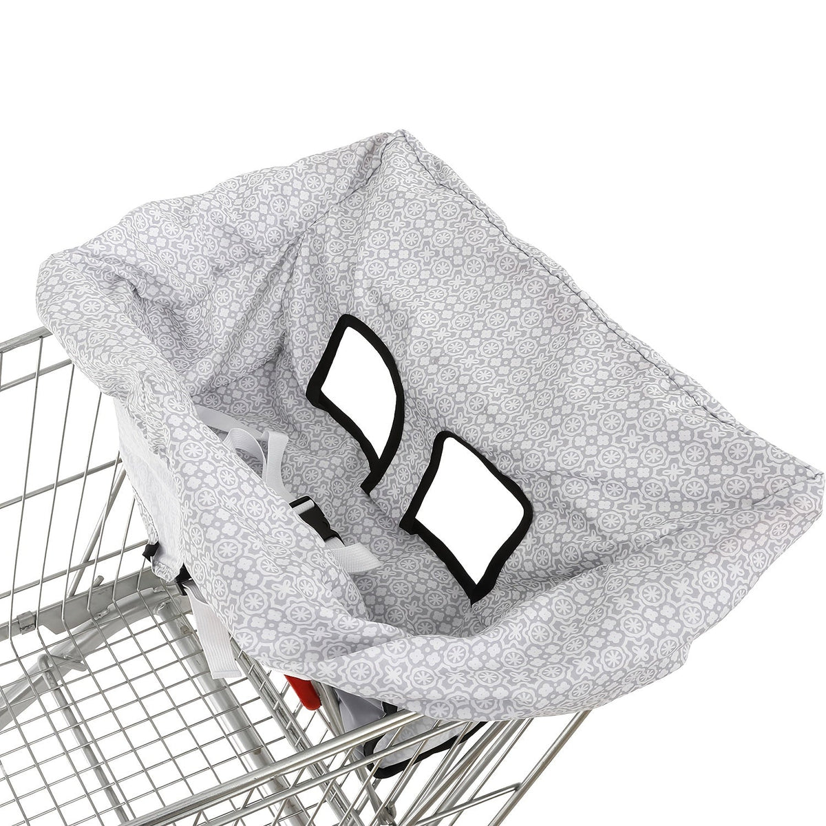 Baby Shopping Cart Seat Cover - Floral – view 6