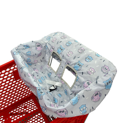 Baby Shopping Cart Seat Cover - Floral – view 7