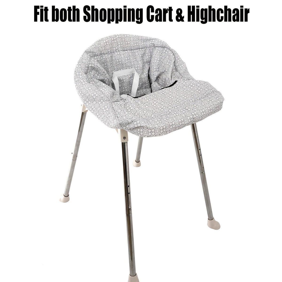 Baby Shopping Cart Seat Cover - Floral – view 8