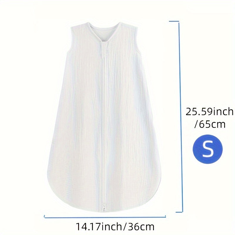 Baby Sleep Sack - Muslin 2-Way Zip Wearable Blanket – view 14