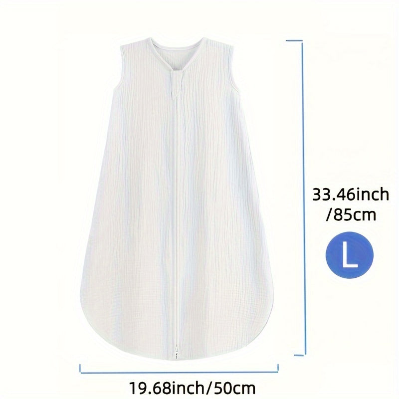 Baby Sleep Sack - Muslin 2-Way Zip Wearable Blanket – view 16