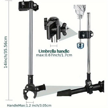 Baby Stroller - Adjustable Umbrella Frame Bracket – view 6