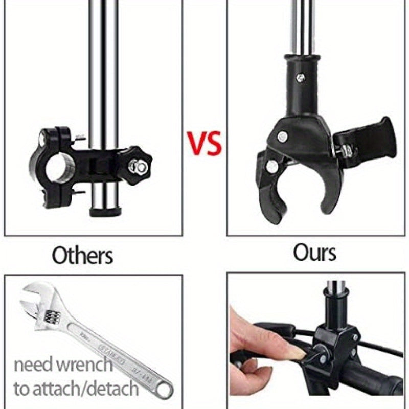 Baby Stroller - Adjustable Umbrella Frame Bracket – view 8