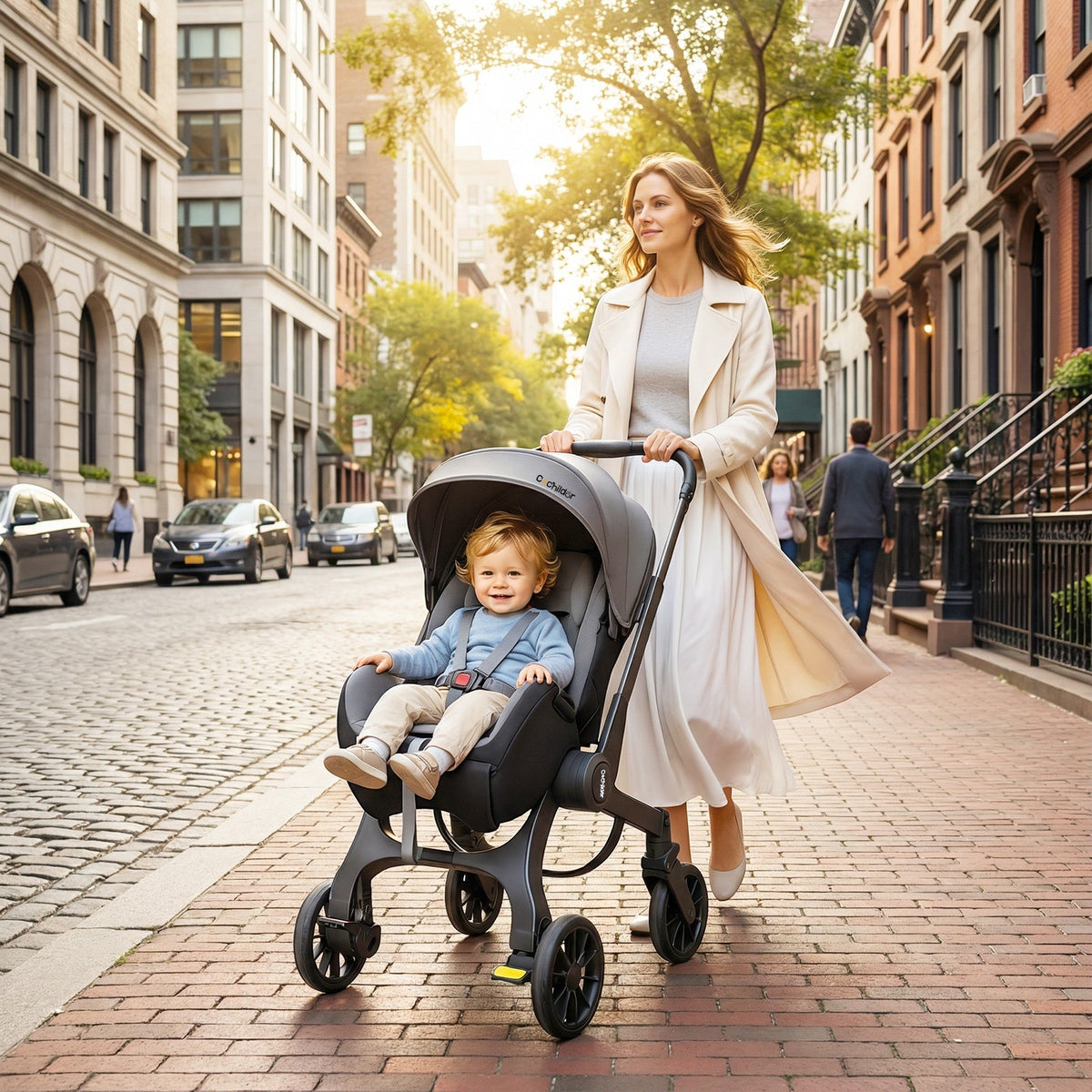 Baby Stroller - Portable Foldable Adjustable – main product image