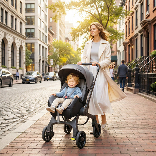 Baby Stroller - Portable Foldable Adjustable – main product image