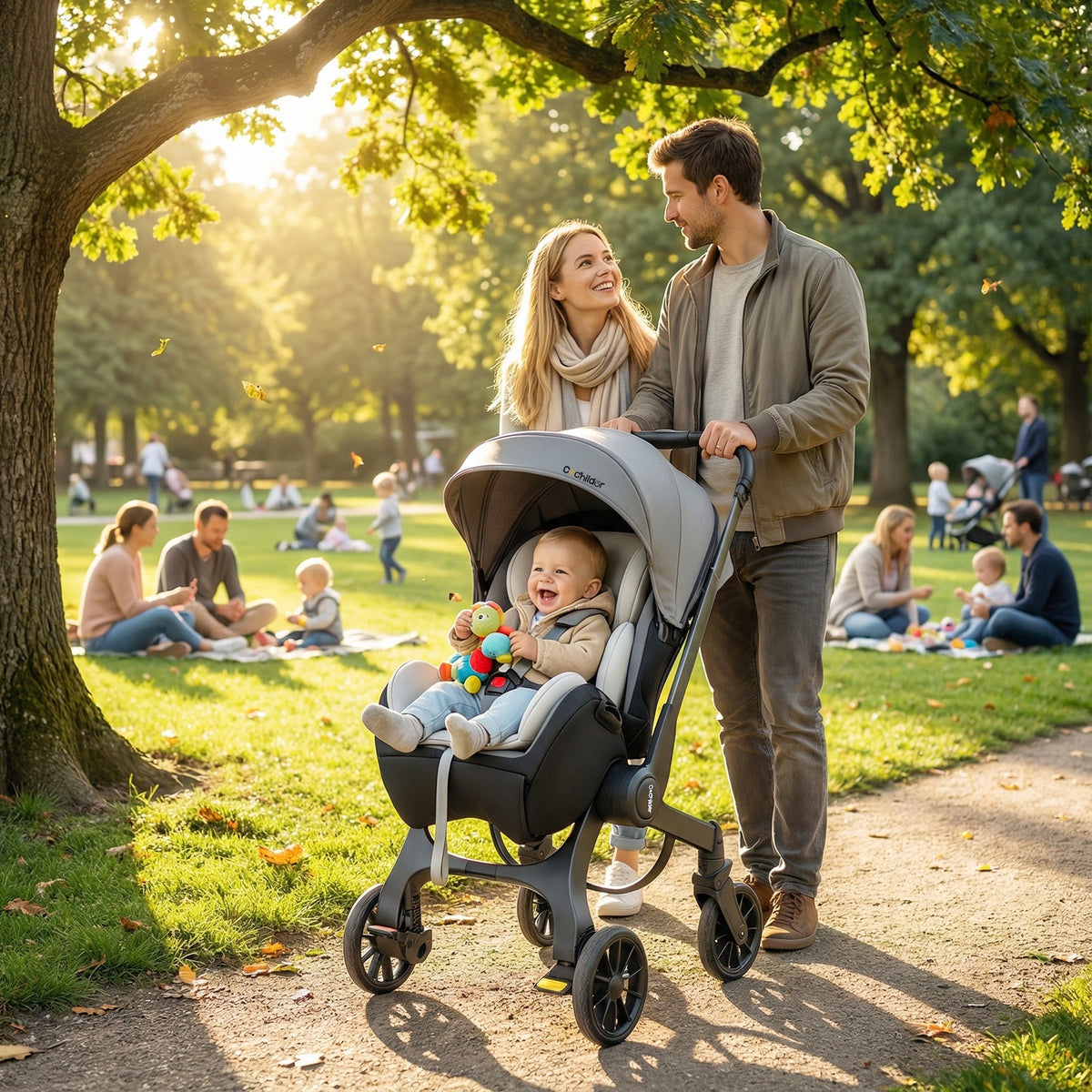 Baby Stroller - Portable Foldable Adjustable – view 4
