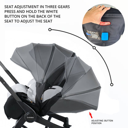Baby Stroller - Portable Foldable Adjustable – view 8