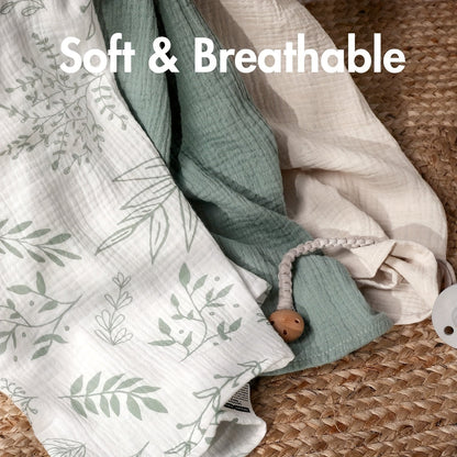 Baby Swaddle Blanket Set - Breathable Newborn Multipack – Bright Colors – view 3