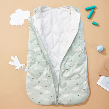 Baby Swaddle Sack - Quilted Soft Warm Sleep – view 4