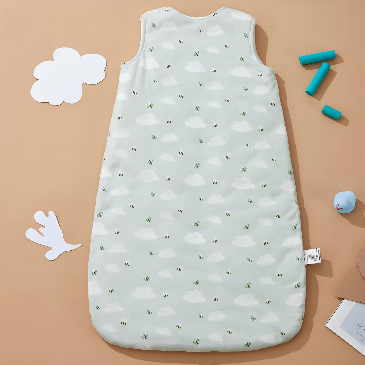 Baby Swaddle Sack - Quilted Soft Warm Sleep – view 8