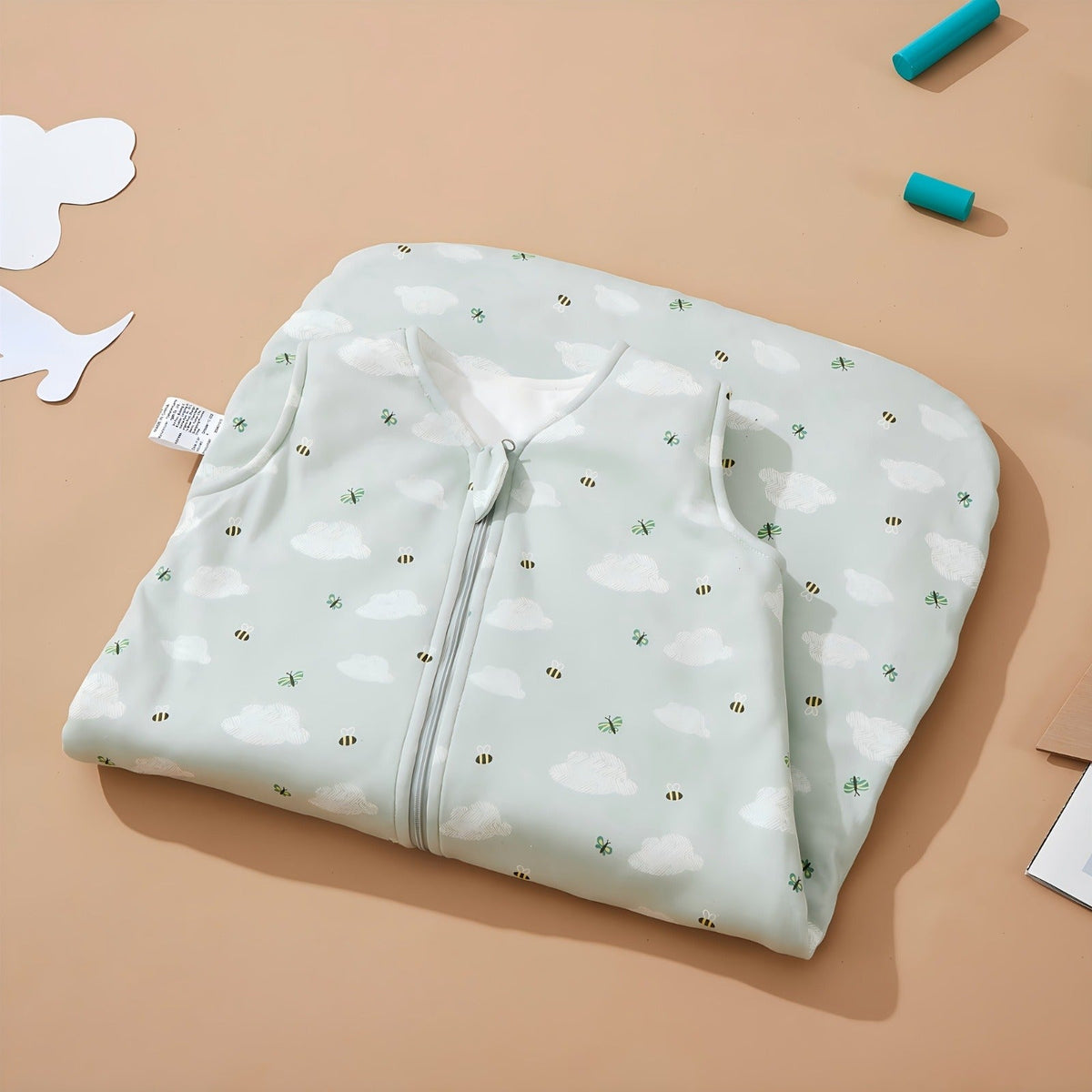 Baby Swaddle Sack - Quilted Soft Warm Sleep – view 12