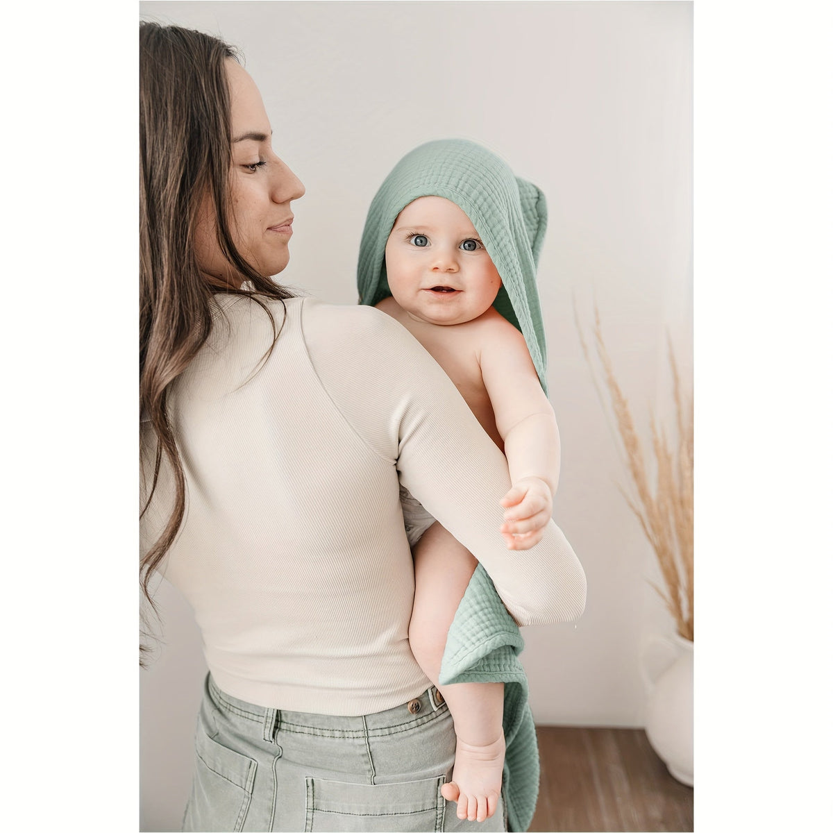Baby Towel - 2-pack Muslin Cotton Soft – view 7