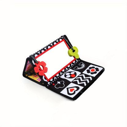 Baby Tummy Time Mirror with Teethers – Double-Sided Sensory Toy – view 3
