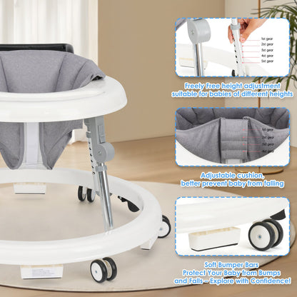 Baby Walker - Portable Foldable Adjustable Heights – view 2