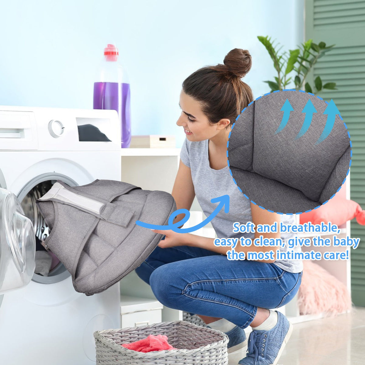 Baby Walker - Portable Foldable Adjustable Heights – view 6