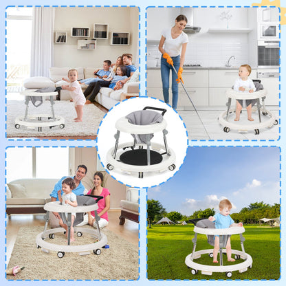 Baby Walker - Portable Foldable Adjustable Heights – view 9
