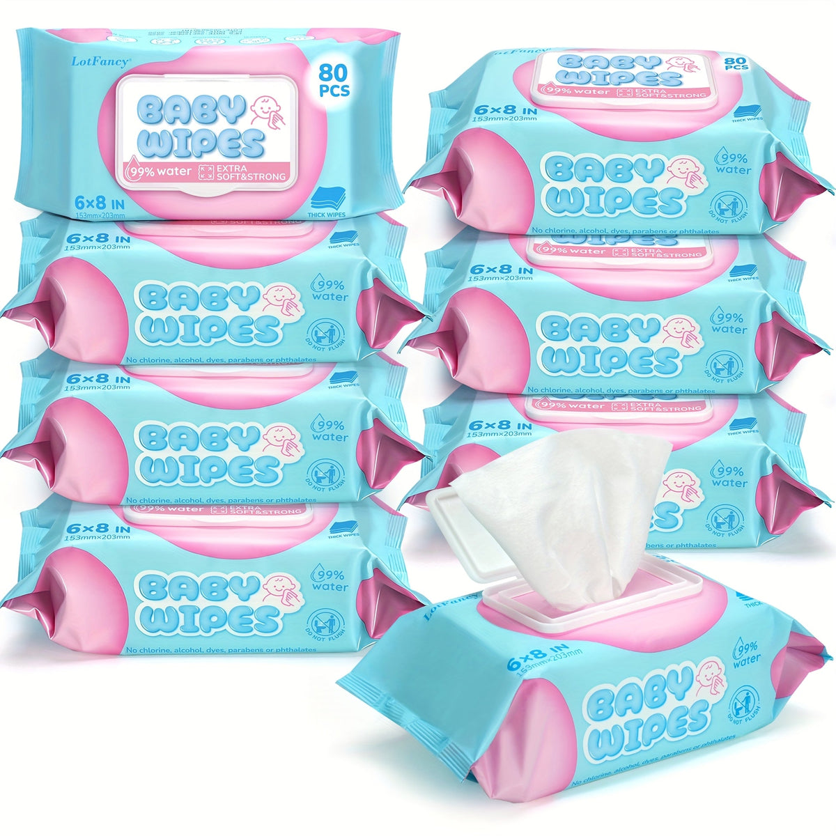 Baby Wipes - Wet Children Sensitive Skin – view 8