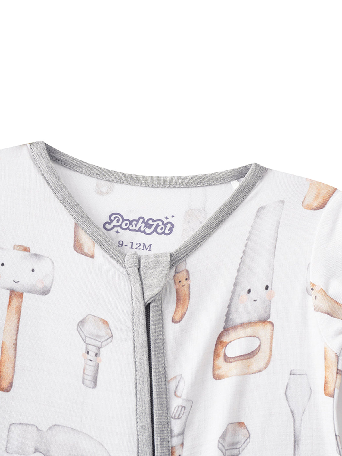 Baby Zip Romper - Soft Full-Length One-Piece – Sizes 2Y – view 2