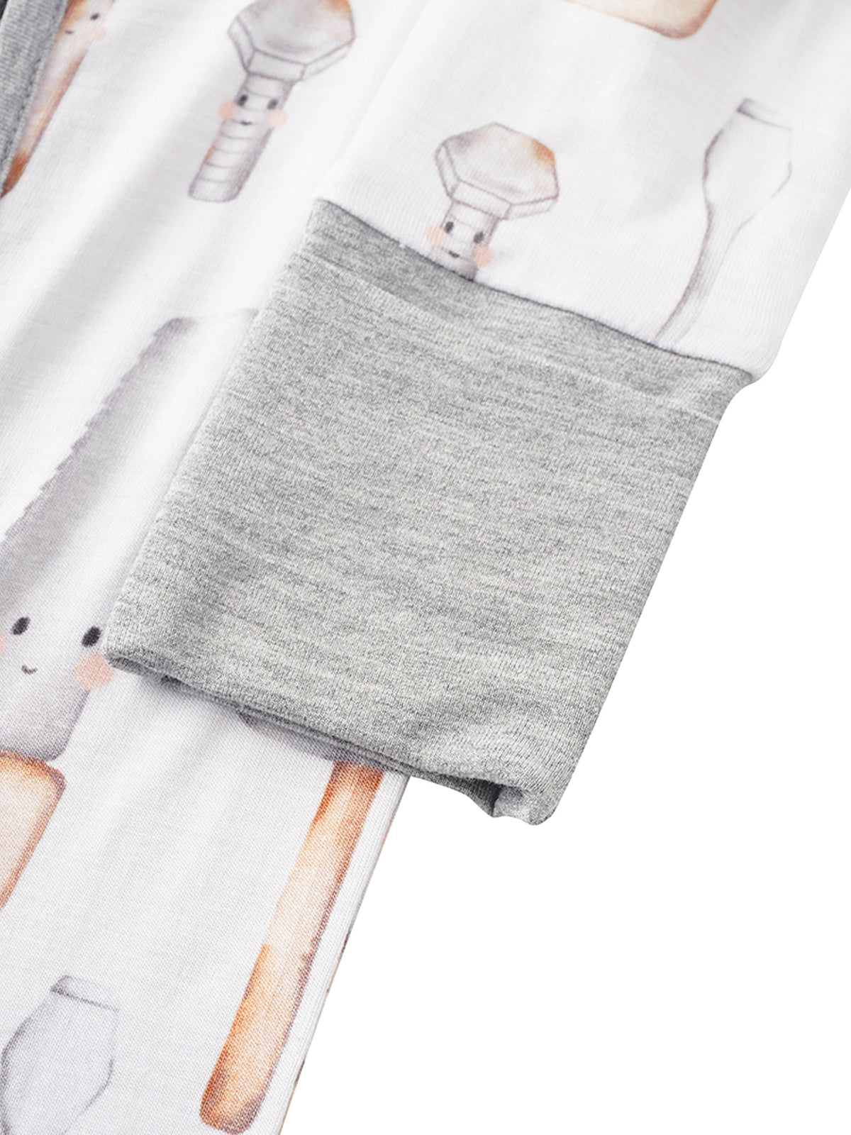 Baby Zip Romper - Soft Full-Length One-Piece – Sizes 2Y – view 3