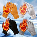4-Pairs Winter Gloves for Men And Women Touchscreen Gloves, Thick And Plush Lined for Driving And Cycling | Stylish Multi-Functional, Perfect for Winter Suitable for Men And Women