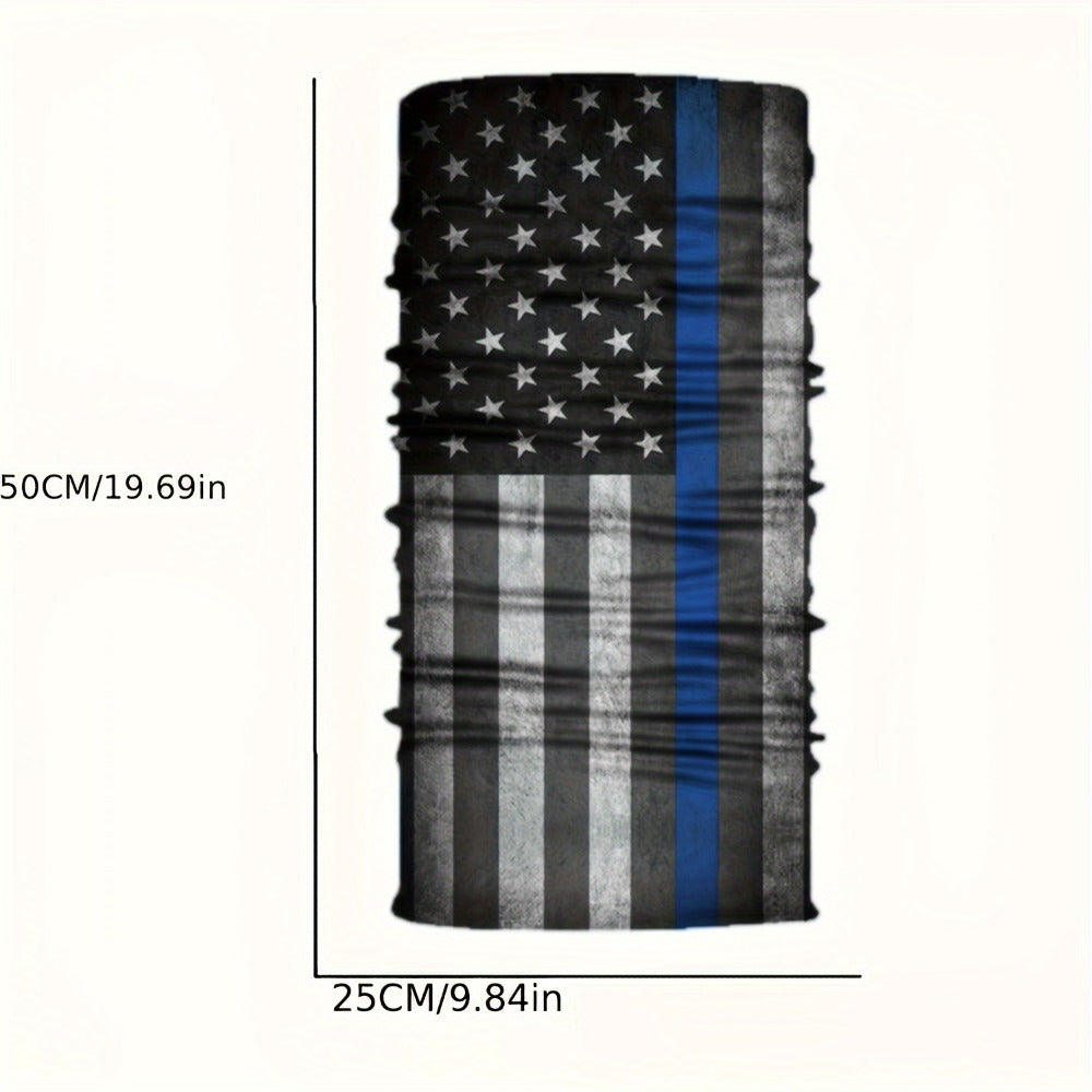 Balaclava - Face Mask 6 Pack Windproof Thermal Stretchable National Flag Design - product detail view 2