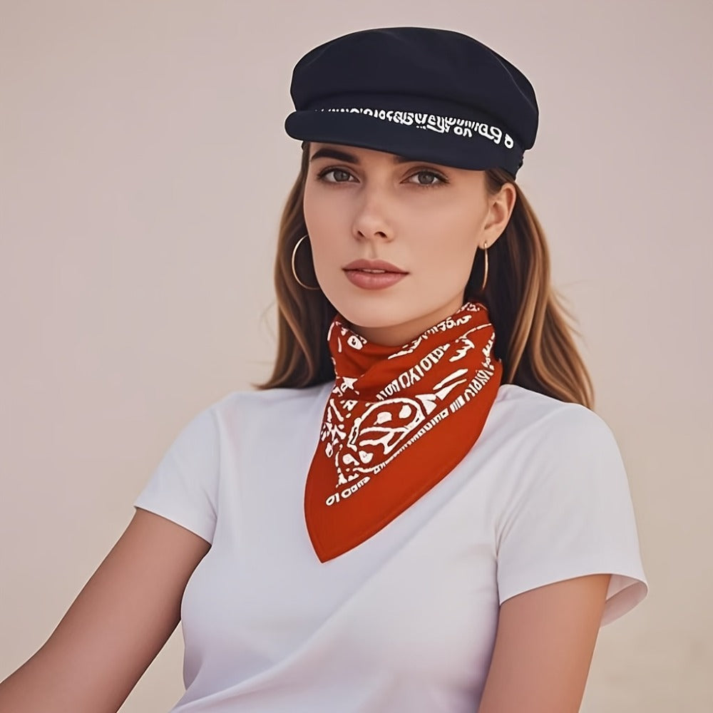 Bandanas - 22pcs Mixed Color Set Multi-Purpose Scarf Headband Handkerchief Face Wrap - product detail view 2