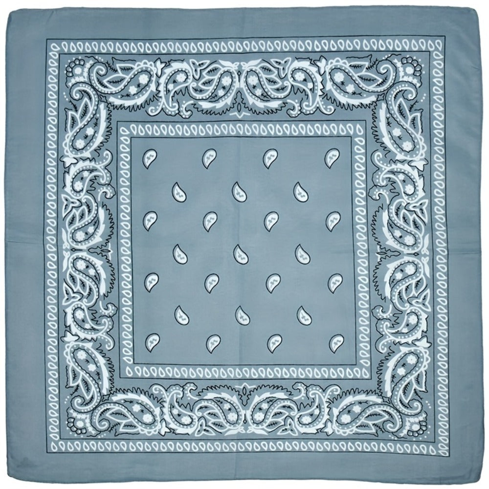 Bandanas - 22pcs Mixed Color Set Multi-Purpose Scarf Headband Handkerchief Face Wrap - product detail view 6